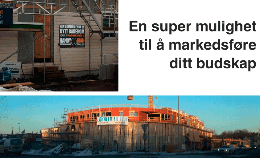 Banner er en super mulighet til å markedsføre ditt budskap Banner er en super mulighet til å markedsføre ditt budskap